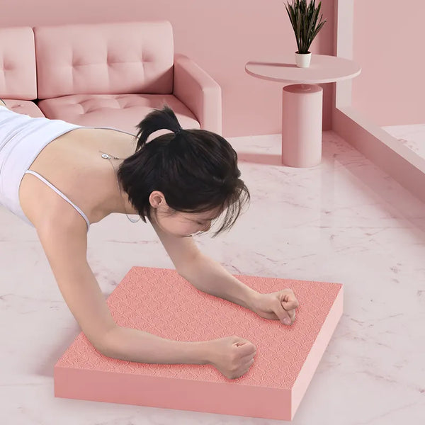 Yoga Balance Pad - Durable EVA Material, Single Color Non-Slip Cushion for Enhanced Stability and Core Strength Training